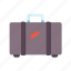 baggage, luggage, suitcase, travel, trunk 