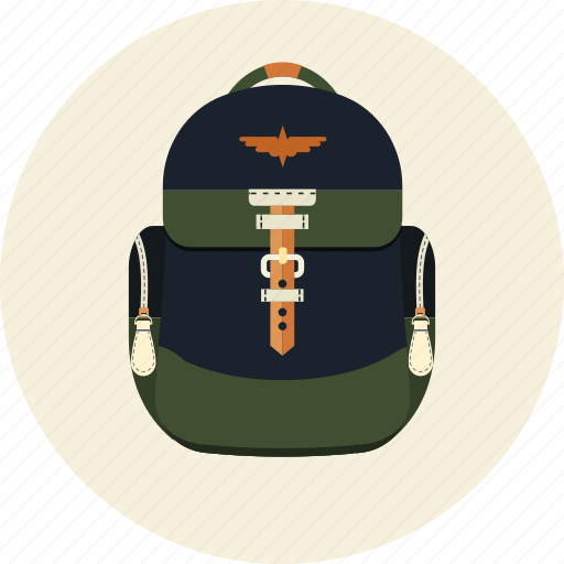 Backpack, baggage, education, haversack, luggage, rucksack icon - Download on Iconfinder