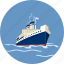 boat, cruise, marine, nautical, ship, transport 