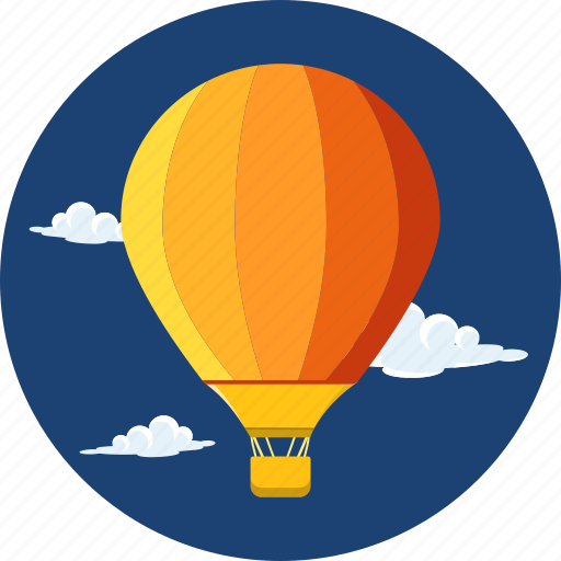 Adventure, air, bag, baloon, basket, travel, hot air baloon icon - Download on Iconfinder