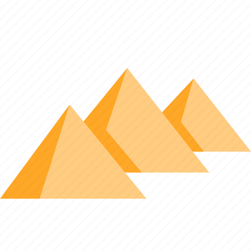Egyptian, pyramids, egypt, pharaoh, pyramid, triangle icon - Download on Iconfinder