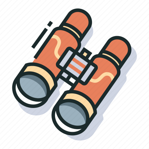 Binoculars, scenery, sightseeing, travel, vacation, view, watch icon - Download on Iconfinder