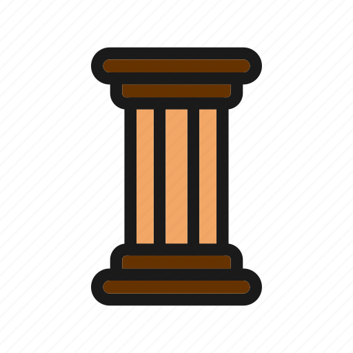 Column, education, greek, history icon - Download on Iconfinder