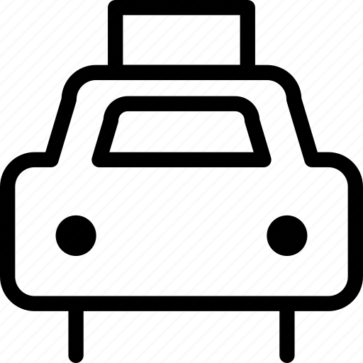 Cab, public hire, taxi, taxicab, tourist car icon - Download on Iconfinder