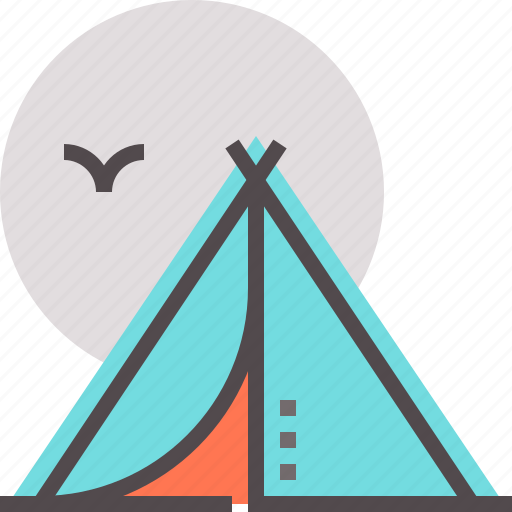 Camp, camping, hiking, tent icon - Download on Iconfinder