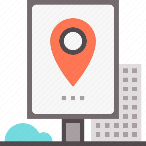 City, guide, navigation, post, route, wayfinding icon - Download on Iconfinder