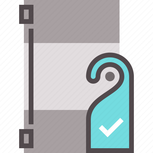 Cleaning, door, room, service icon - Download on Iconfinder