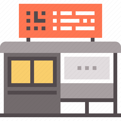 Bus, station, stop, transport icon - Download on Iconfinder