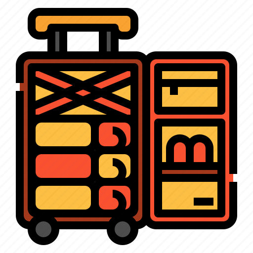 Baggage, luggage, packing, suitcase, travel icon - Download on Iconfinder