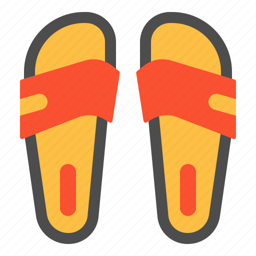 Fashion, flip, flops, footwear, shoes, slipper icon - Download on Iconfinder