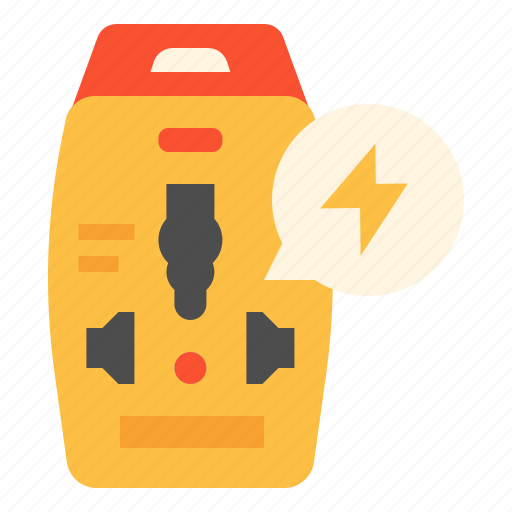 Adapter, battery, charger, plug, universal icon - Download on Iconfinder