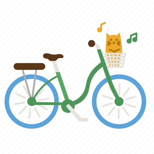 Bike, bicycle, trave, cat, hobby icon - Download on Iconfinder