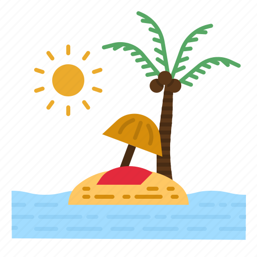 Island, travel, vacation, hot, hawaii icon - Download on Iconfinder