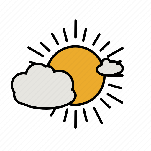 Sun, day, weather, cloud, sunshine icon - Download on Iconfinder