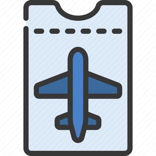 Aeroplane, ticket, travelling, holiday, airplane icon - Download on Iconfinder