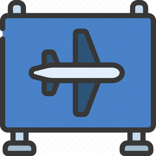 Airport, sign, travelling, holiday, flight icon - Download on Iconfinder