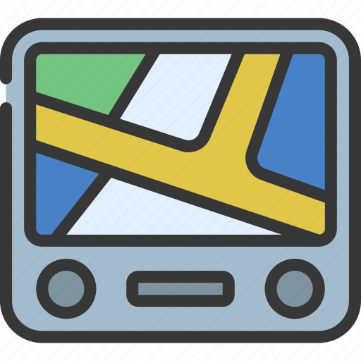 Gps, device, travelling, holiday, location icon - Download on Iconfinder