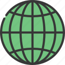 globe, grid, travelling, holiday, internet