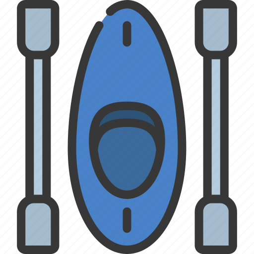 Kayak, travelling, holiday, boat, canoe icon - Download on Iconfinder