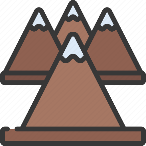 Mountain, ranges, travelling, holiday, mountains icon - Download on Iconfinder