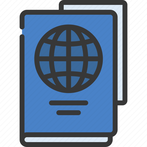 Passport, travelling, holiday, identification, id icon - Download on Iconfinder