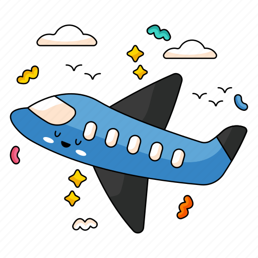 Aeroplane, transport, travel, flight, vacation icon - Download on Iconfinder