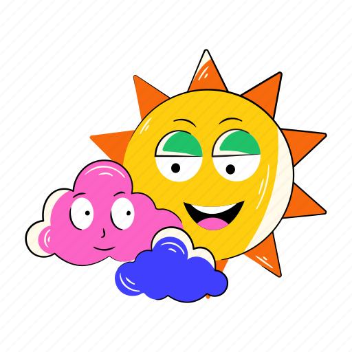 Cloudy day, sunny day, cloudy morning, partly cloudy, cloudy weather icon - Download on Iconfinder