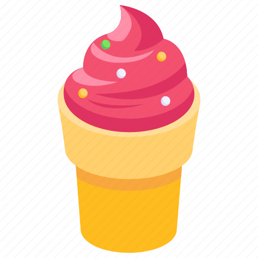 Ice cone, ice cream, ice cream cone, sweet, dessert icon - Download on Iconfinder