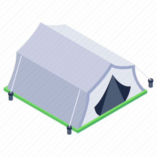 Camp, camping, tent, outdoor accommodation, campsite icon - Download on Iconfinder