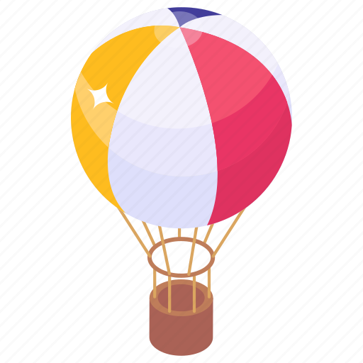 Hot air balloon, adventure, air transport, air balloon, parachute balloon icon - Download on Iconfinder