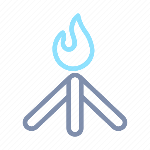 Bon, burn, fire, firecamp, fireplace, flame, light icon - Download on Iconfinder