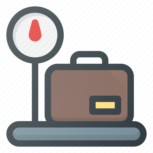 Bag, case, tourism, travel, weight icon - Download on Iconfinder