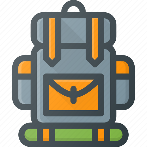 Bag, camp, camping, tourism, travel icon - Download on Iconfinder
