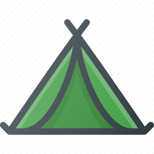 Camp, camping, tent, tourism, travel icon - Download on Iconfinder