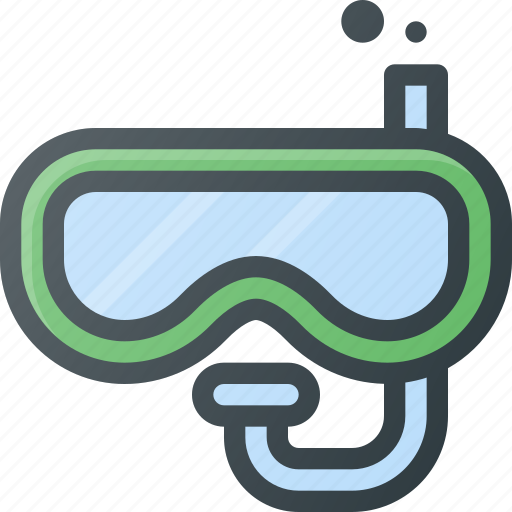 Diving, goggles, tourism, travel icon - Download on Iconfinder