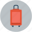 luggage, travel bag, traveling bag, suitcase 