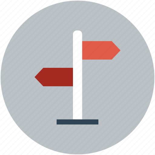 Directions, directions signs, opposite directions, signpost icon - Download on Iconfinder