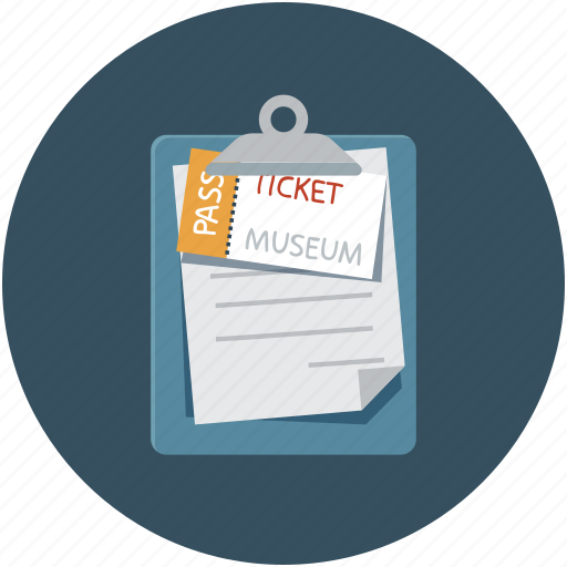 Museum, pass, tickets, travel icon - Download on Iconfinder