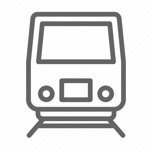 Public, rail, train, tram, transport, trasnportation, travel icon - Download on Iconfinder