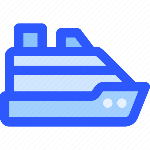 Cruise, yacht, ship, cruise side, transportation, sail icon - Download on Iconfinder