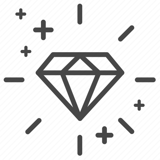 Diamond, gem, jewel, treasure, valuable icon - Download on Iconfinder