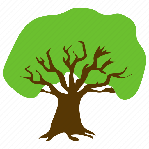 Apple tree, deciduous tree, fruit tree, shrub tree, tree icon - Download on Iconfinder