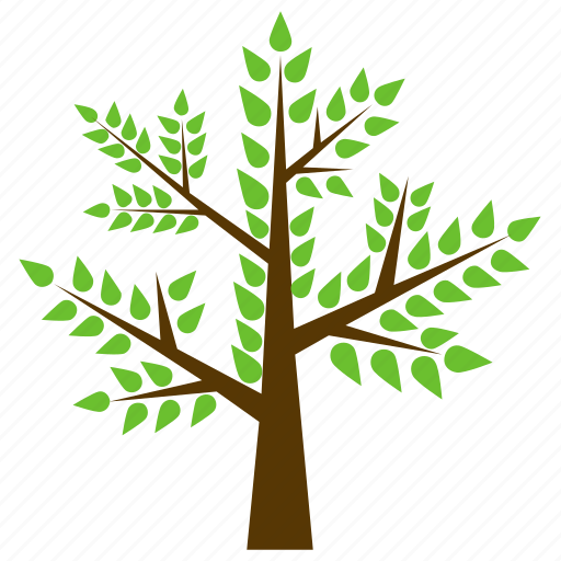 Deciduous tree, forestry, honey locust, nature, thorny locust icon - Download on Iconfinder