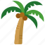 beach, coconut, holiday, palm, tree, tropical, vacation 