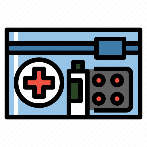 Aid, contingency, drugs, emergency, first, kit, medicine icon - Download on Iconfinder