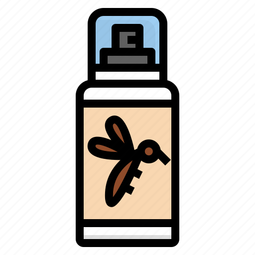 Bug, camping, mosquitoes, outdoor, spray, trekking icon - Download on Iconfinder