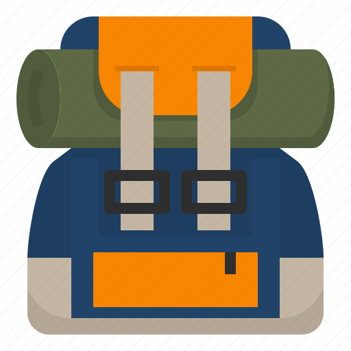 Backpack, camping, hiking, mountaineer, travel, trekking icon - Download on Iconfinder