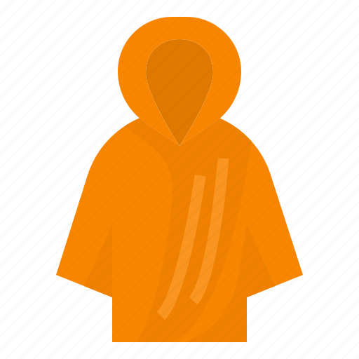 Clothes, coat, hoodie, raincoat, rainy, sweater icon - Download on Iconfinder