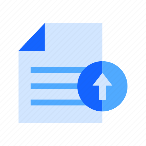 File, document, upload icon - Download on Iconfinder