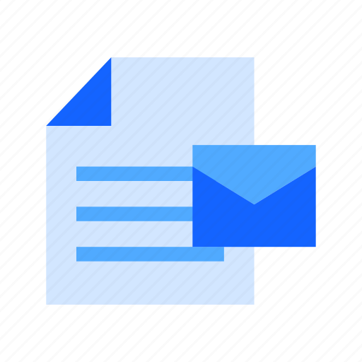 File, document, email, mail icon - Download on Iconfinder
